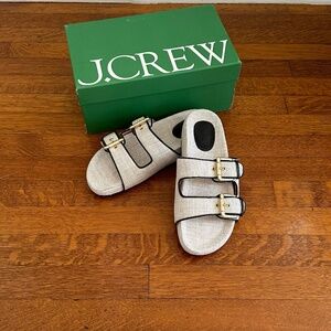 sandals in canvas J.Crew, size 10,5